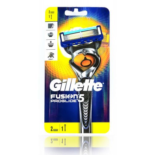 Gillette machine FUSION Proglide Flexball (Machine + 2 cassettes)