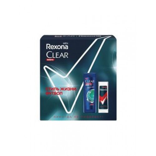 Unilever Clear+Rexona set (shampoo 200ml+g/d 180ml)