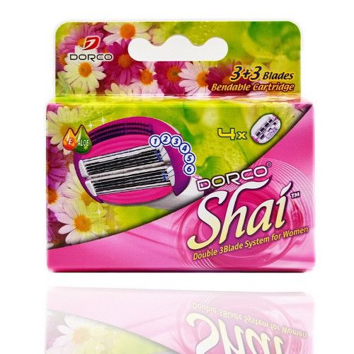 Replacement Cassettes DORCO SHAI SWEETIE 6 for Woman (4pcs)