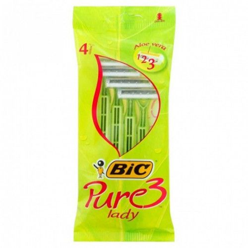 Disposable machines Bic Lady 3 Pure (4pcs)